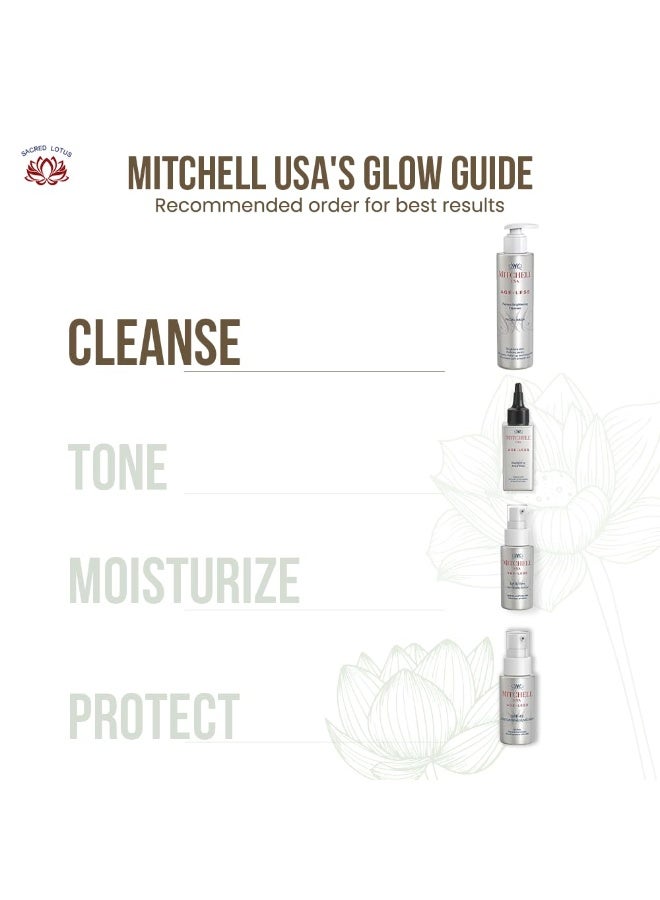 Mitchell USA Age-Less Papaya Brightening Cleanser Facial Wash (200 ml) - Image 4