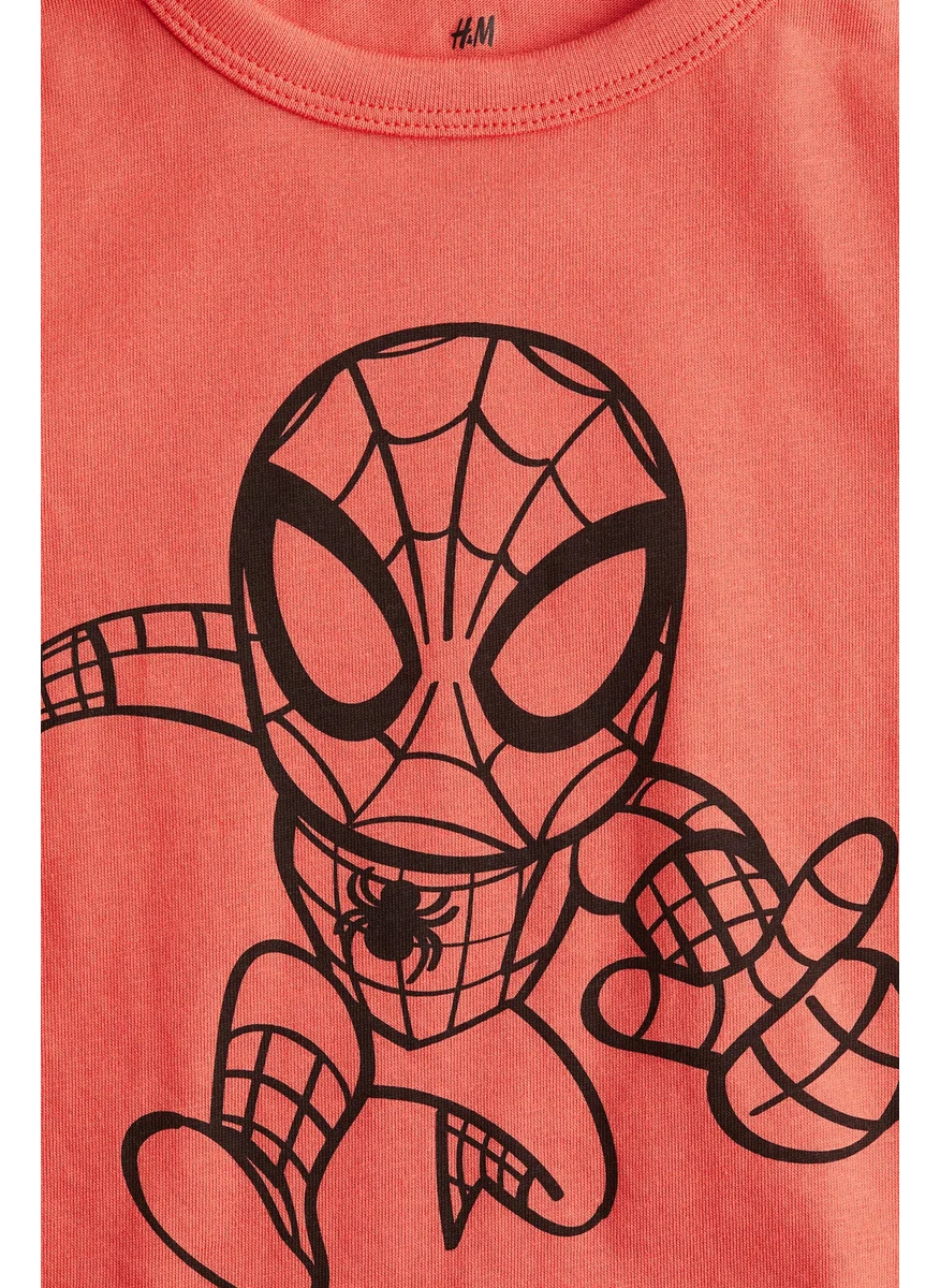 H&M Printed Cotton T-Shirt