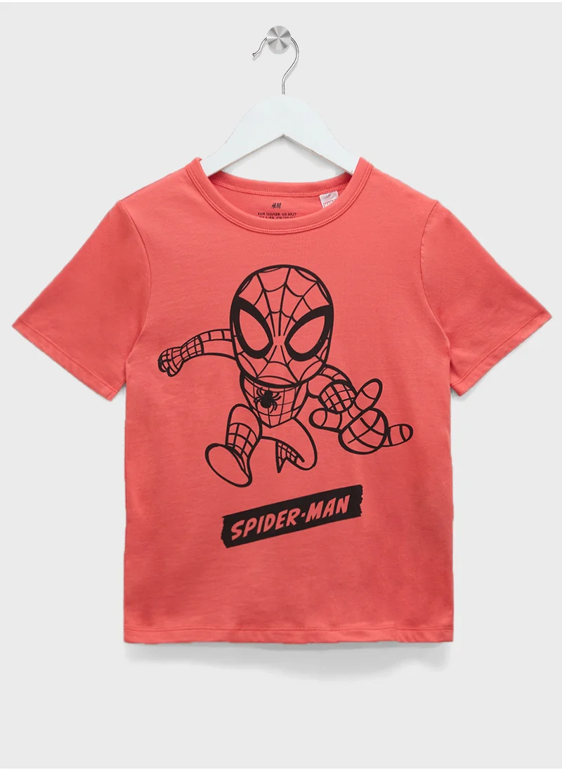 اتش اند ام Printed Cotton T-Shirt