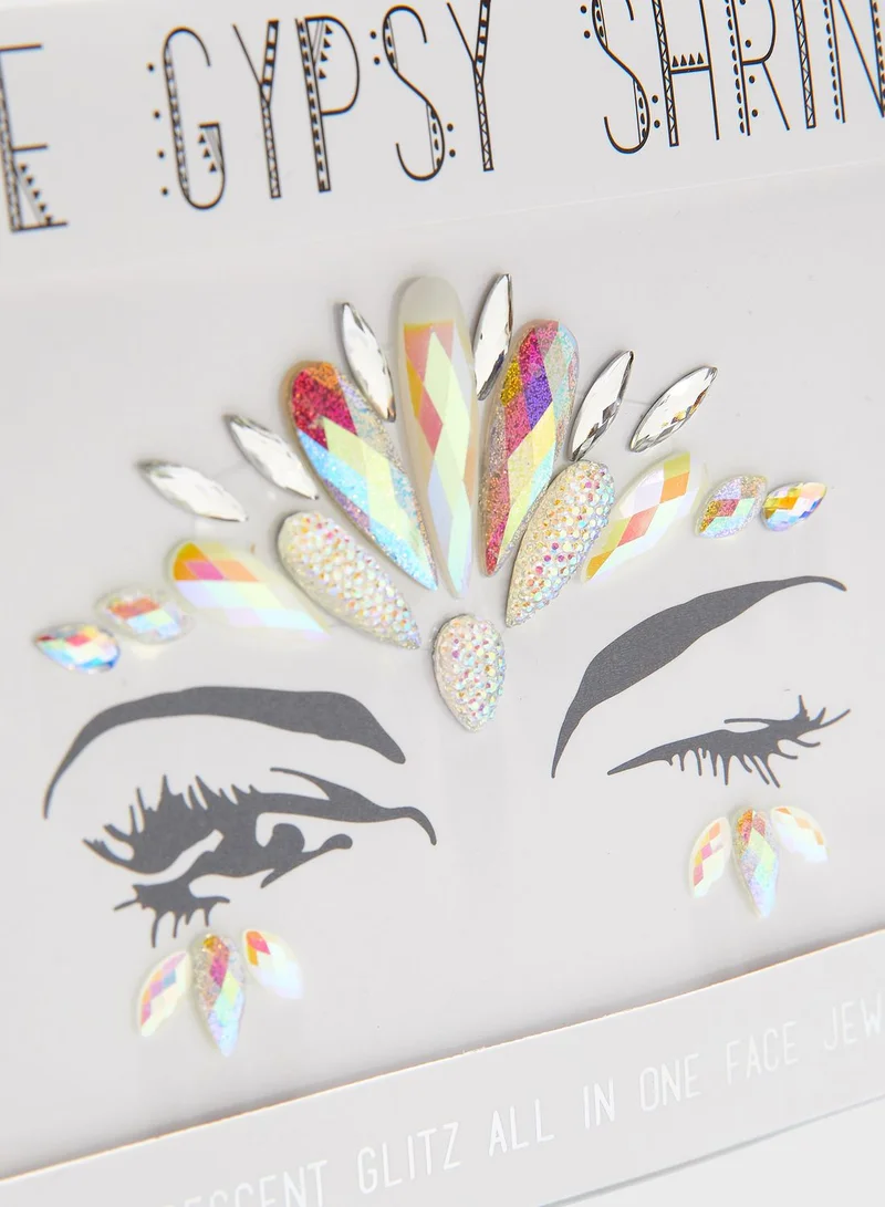 The Gypsy Shrine Iridescent Glitz Face Jewels