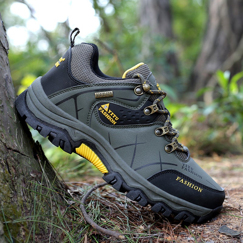 Mountaineering Men'S Shoes Spring Sports Shoes Casual Construction Site Large Size Work Safety Shoes - Image 3