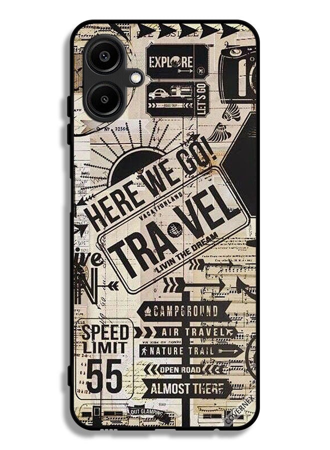 Covernex Samsung Galaxy M06 5G Protective Case Cover Here We Go Travel - Image 1