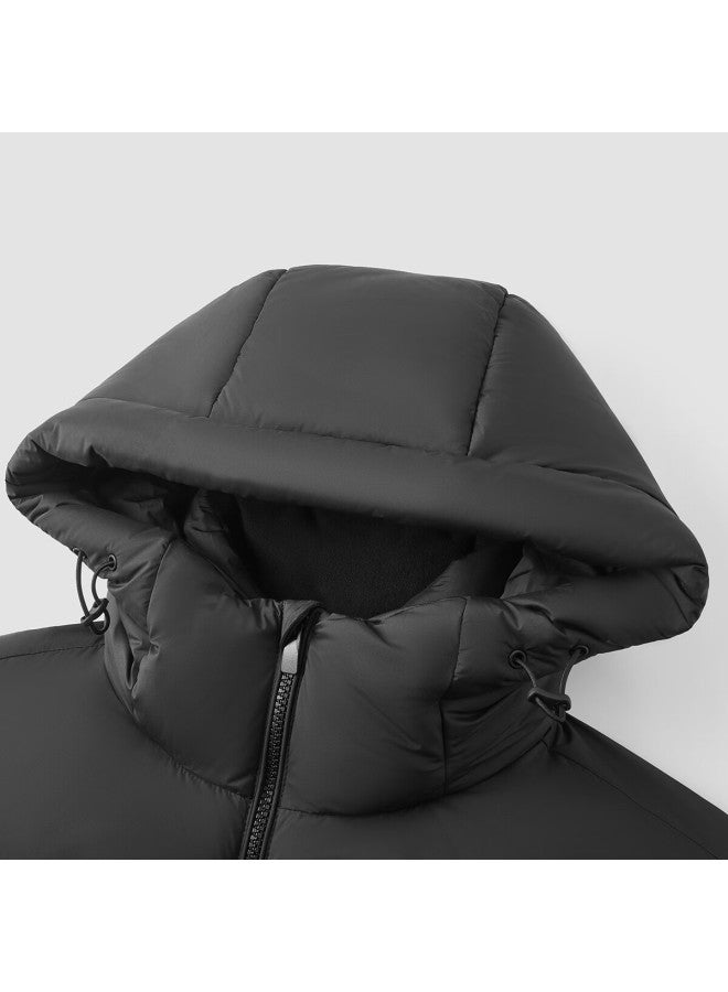 Semir New Year Qiji Red | Easy Down Series Down Jacket For Men, Winter Triple-protection Coat, Couple's Hooded Red Outerwear - Image 2