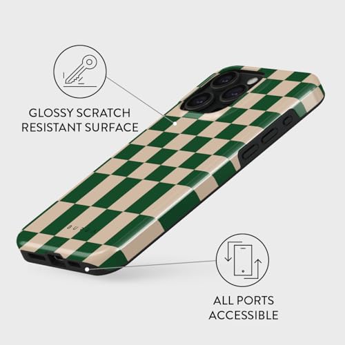 BURGA حافظة هاتف BURGA لجهاز iPhone 15 Pro Max - لطيفة، عصرية، جمالية، غلاف هاتف بنمط، حماية من الصدمات - تناسب حافظة Apple iPhone 15 Pro Max للنساء والرجال - Image 3