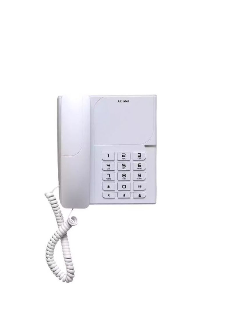 ألكاتل T 28  - CE تليفون الكاتيل ابيض