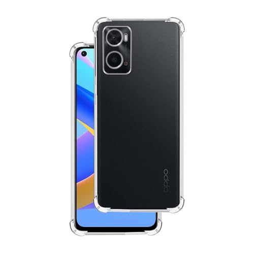7-Seven 7SEVEN® Back Cover for Oppo A76 4G Transparent Mobile Back Case Shock Proof Design Camera Edges Protection Crystal Clear Phone Case Silicon Soft TPU and Flexible Bumper Phone Cover - Image 1