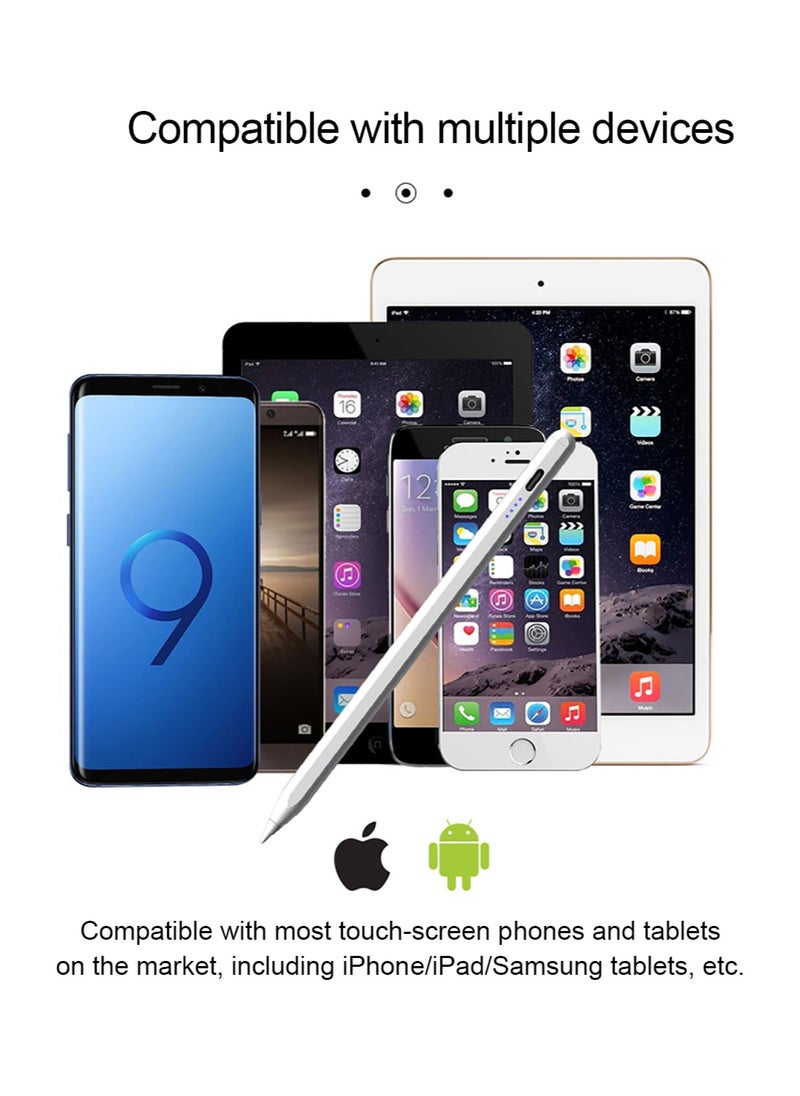 Generic - Universal Stylus Pen with Magnetic for Android IOS Windows Touch Pen for iPad Apple Pencil for Huawei Lenovo Samsung Phone Tablet Pen - Image 1