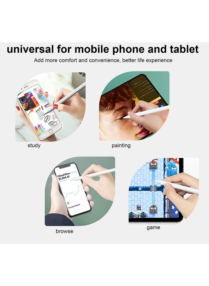 Generic - Universal Stylus Pen with Magnetic for Android IOS Windows Touch Pen for iPad Apple Pencil for Huawei Lenovo Samsung Phone Tablet Pen - Image 1