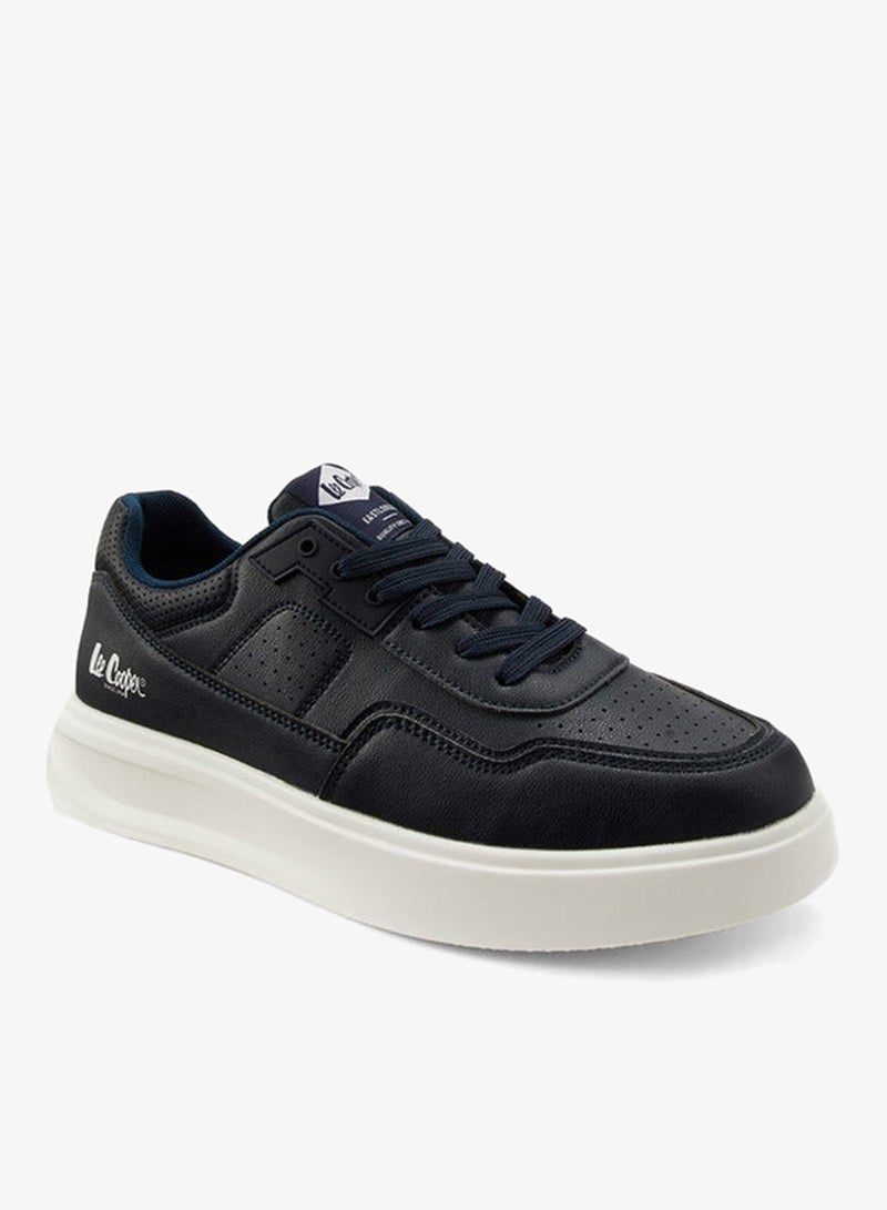 Lee Cooper Men's Panelled Lace-Up Sneakers - Image 3