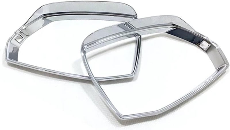 QASULER Car Rearview Mirror Rain Cover Trim - Image 2
