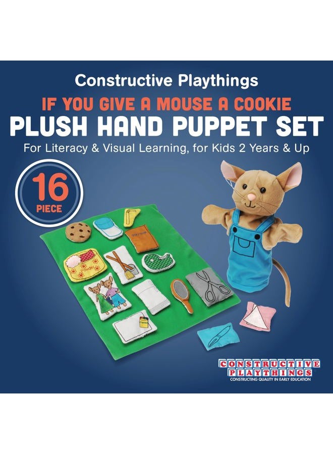 Constructive Playthings If You Give A Mouse A Cookie Puppet & Props - Image 2