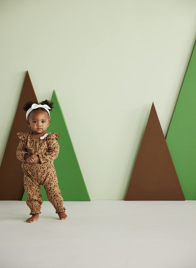 Mud Pie Baby Girl Fawn Bodysui and Headband Set, Brown, 9-12 Months - Image 2