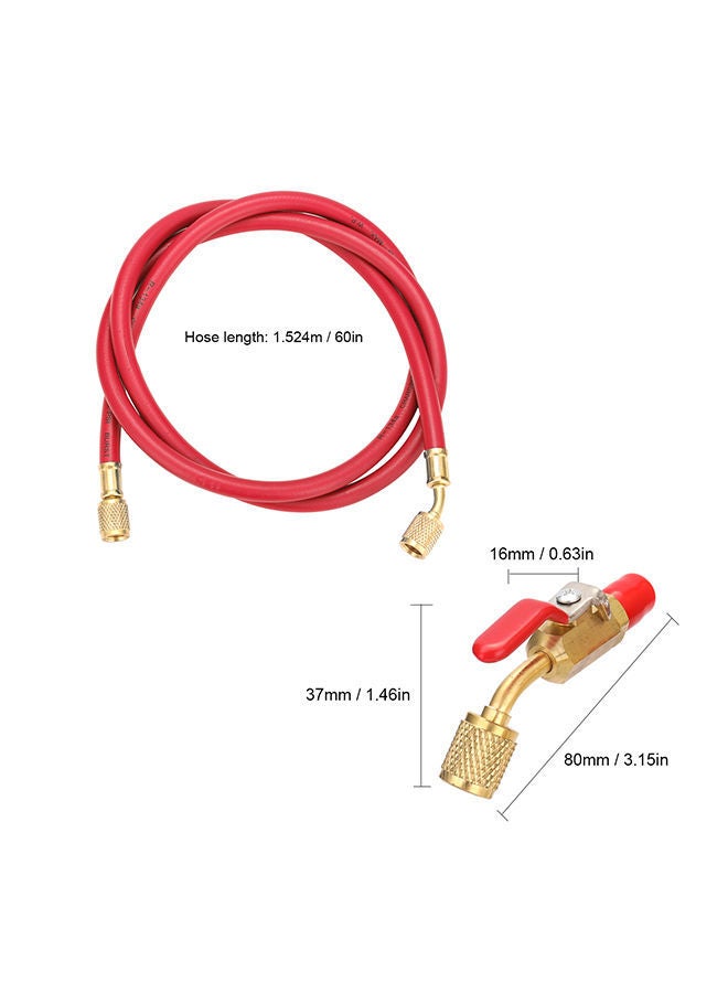 NIBEMINENT Air Conditioning Refrigerant Charge Hose - Image 4