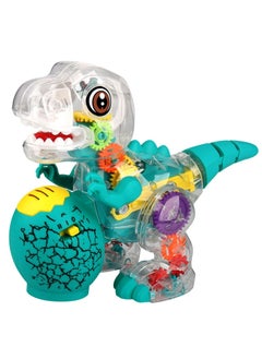 PRIME Music Lighting Electric Universal Dinosaur Transparent Gear Dinosaur Toys Universal Dinosaur Simulation Animal Model Boy Toys Birthday Gift Holiday Gift  - Image 1