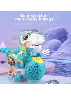 PRIME Music Lighting Electric Universal Dinosaur Transparent Gear Dinosaur Toys Universal Dinosaur Simulation Animal Model Boy Toys Birthday Gift Holiday Gift  - Image 2