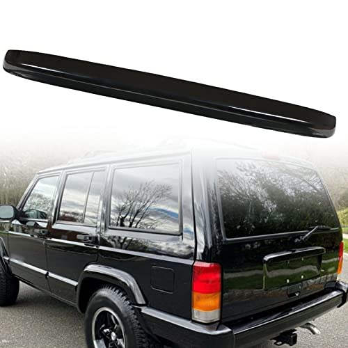 ANTUKO 1PCS Rear License Plate Light Lamp Cover Black Replacement for Cherokee 1997-2001 5FL86ZZZ - Image 1