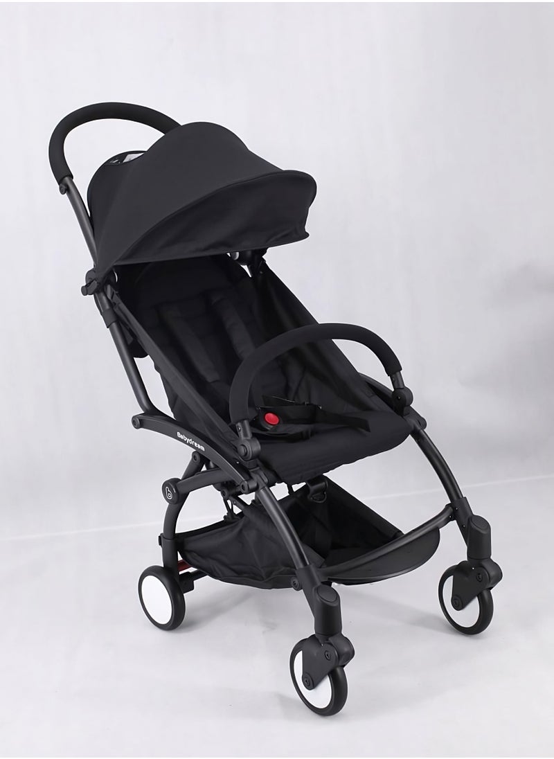 BabyDream Babydream Foldable lightweight stroller-Black  - Image 2