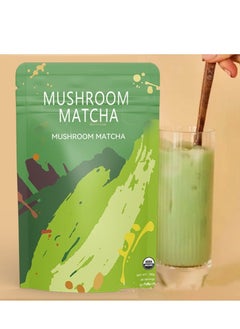 MATCHA Mushroom Matcha Instant Pure  Matcha Powder Organic  Matcha Green Tea Slim Fit Flat Tea 30 Servings  - Image 4