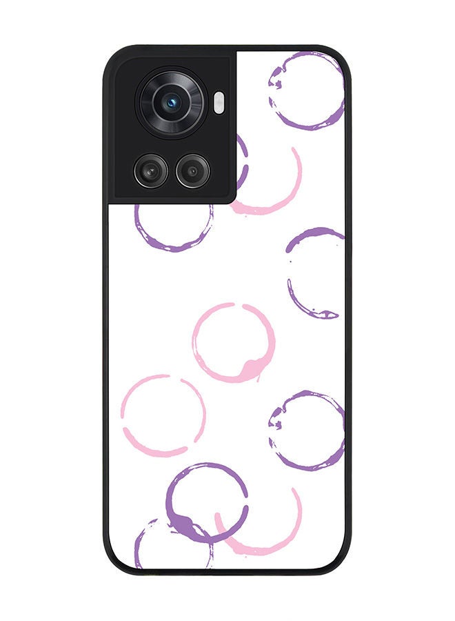 Stylizedd Rugged Black edge case for OnePlus 10R 5G/OnePlus Ace 5G Slim fit Soft Case Flexible Rubber Edges Anti Drop TPU Gel Thin Cover - Pretty Stains - Image 1