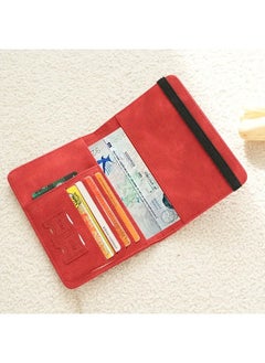 We Happy Passport Holder Travel Wallet Slim Ticket and Documents Cover with RFID Blocking and SIM Card Slots  - Image 2
