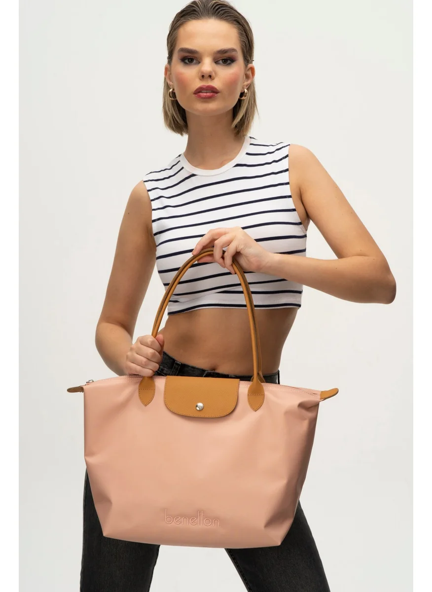 UNITED COLORS OF BENETTON Benetton Women's Handbag Pink-Camel BNT1355