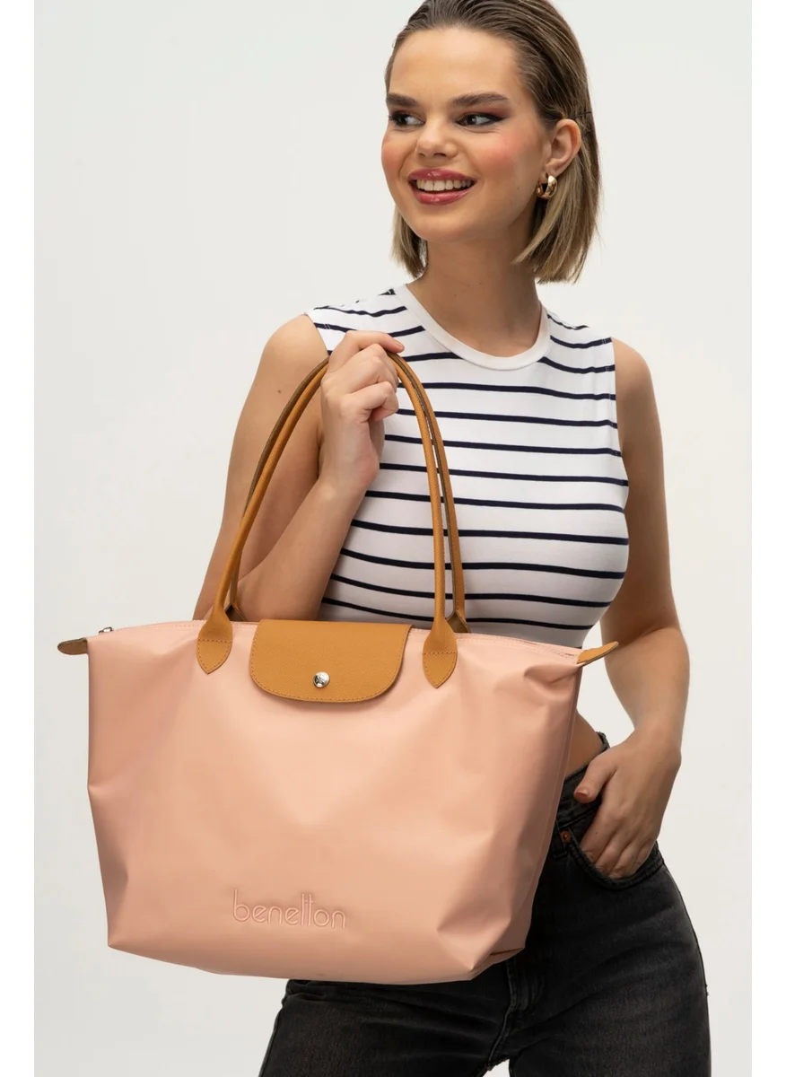 UNITED COLORS OF BENETTON Benetton Women's Handbag Pink-Camel BNT1355