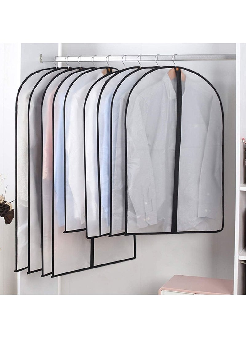 XiuWoo Pack of 6 Lightweight Breathable Dustproof Garment Bag and Closet Cloth Cover Storage with Full Zipper  - Image 4