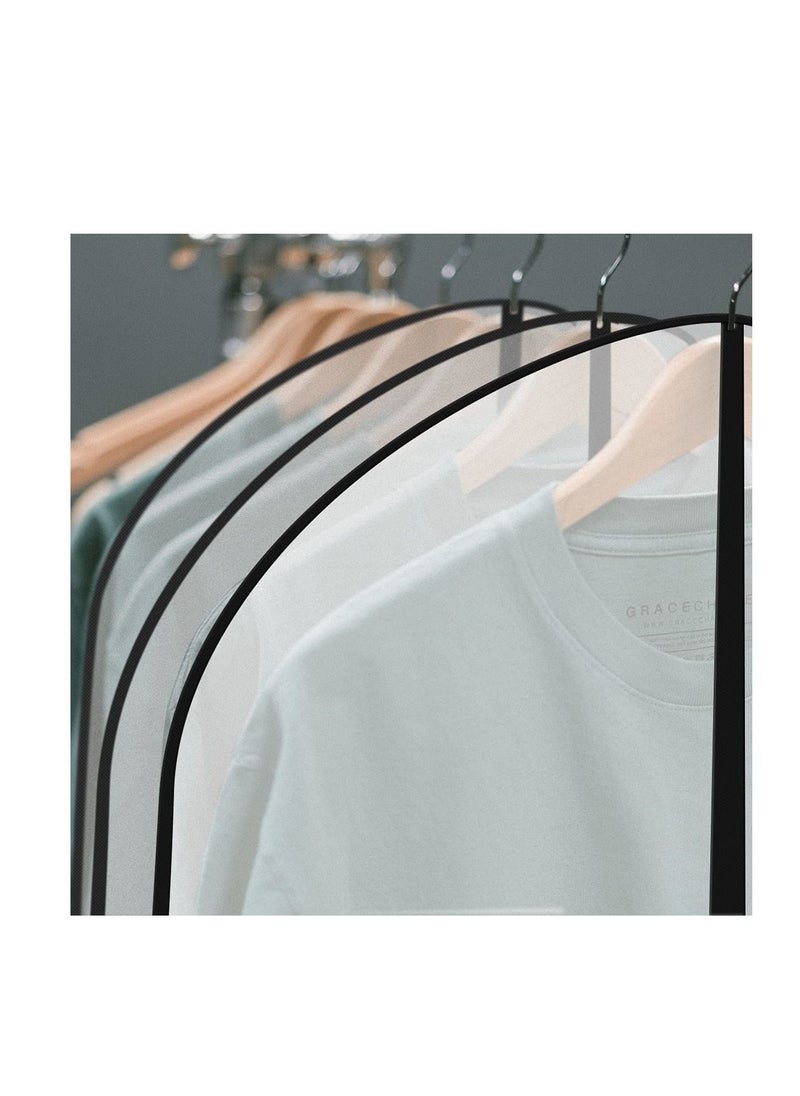 XiuWoo Pack of 6 Lightweight Breathable Dustproof Garment Bag and Closet Cloth Cover Storage with Full Zipper  - Image 3
