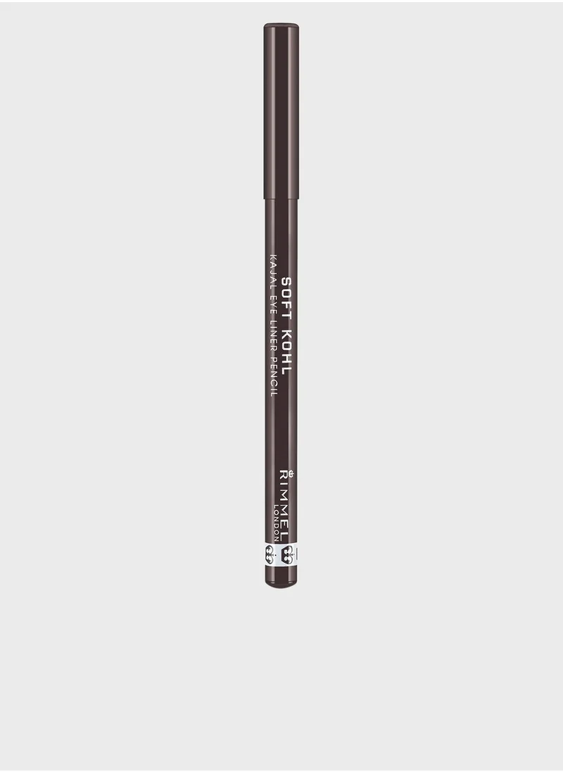 RIMMEL LONDON Rimmel Soft Kohl Liner Eyeliner – 11 – Sable Brown, 1.2g