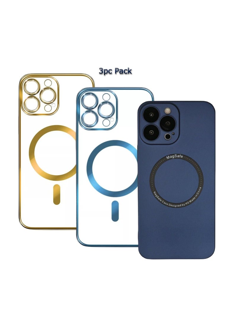 TWEGGON iPhone 14 Pro Max Case, [3]-Pack Protection Case Set for iPhone 14 Pro Max 6.7"  - Image 1
