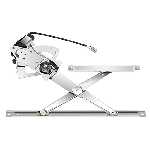 FINDAUTO Power Window Regulator Front Left Driver Side with Motor fits 1991-2001 for Ford Explorer 1991-1994 for Mazda Navajo 1997-2001 for Mercury Mountaineer 2001-2005 for Ford Explorer Sport Trac 741-673 - Image 1