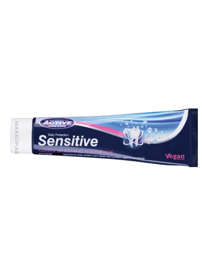 Vegan Sensitive teeth Whitening Toothpaste - 100ml - Image 2
