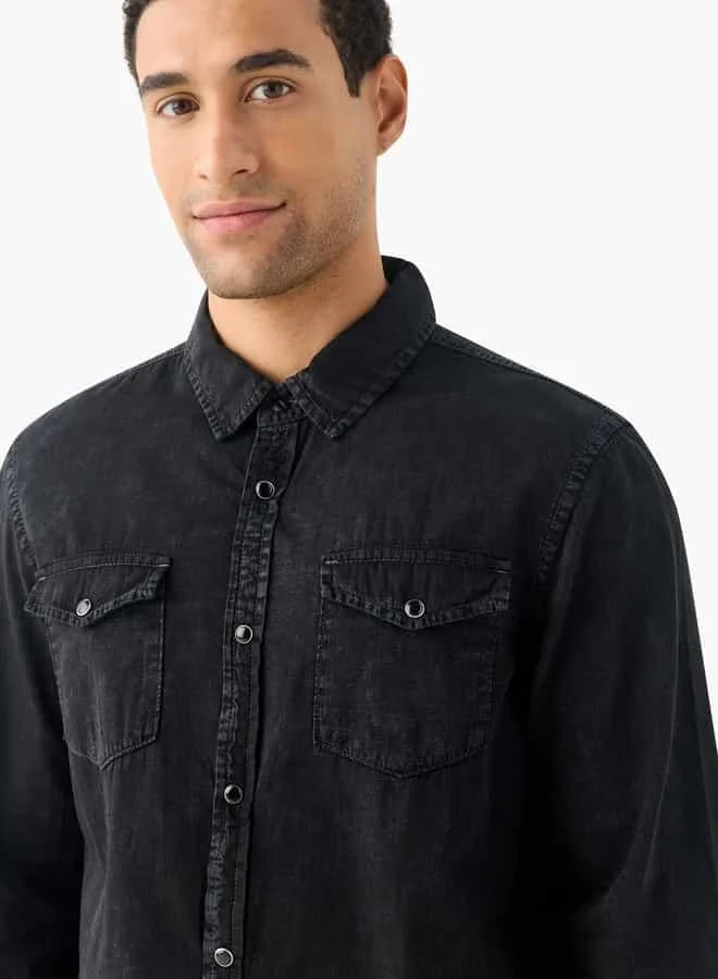 Lee Cooper Classic Denim Shirt