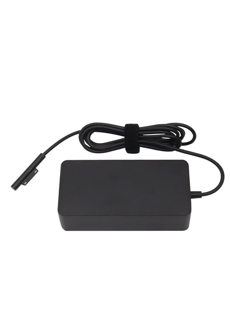 NTECH 102W 15V 6.33A Charger for Microsoft Surface Book 2/3 Surface Pro X/9/8/7/6 Surface Laptop Studio with Power Cord & USB Charging Port - Image 2