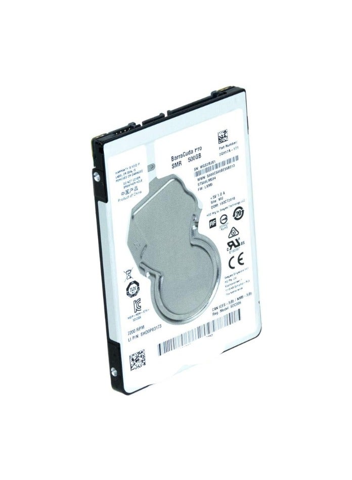 500GB Internal Hard Drive – 2.5 Inch SATA 6Gb/s, 7200 RPM, 128MB Cache for Desktop PC, Laptop & Data Recovery - Image 1