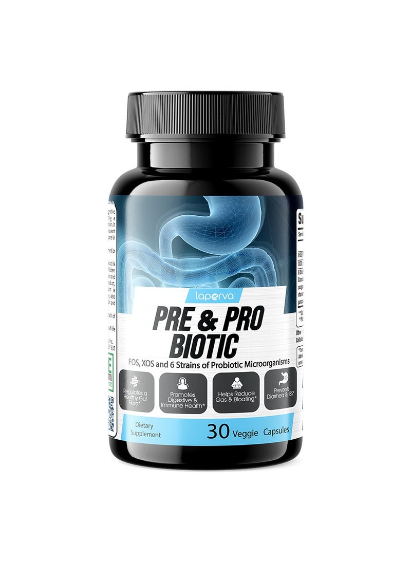 لابيرفا بري& برو بيوتيك, 30 كبسولة نباتية