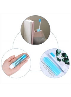 Patelai Travel Toothbrush Bulk Folding Mini Toothbrush with Toothbrush Case Soft Potable Travel Size Toothbrush Individually Wrapped Small Toothbrush for Travel Camping School(Bright Color, 4 Pieces)  - Image 5