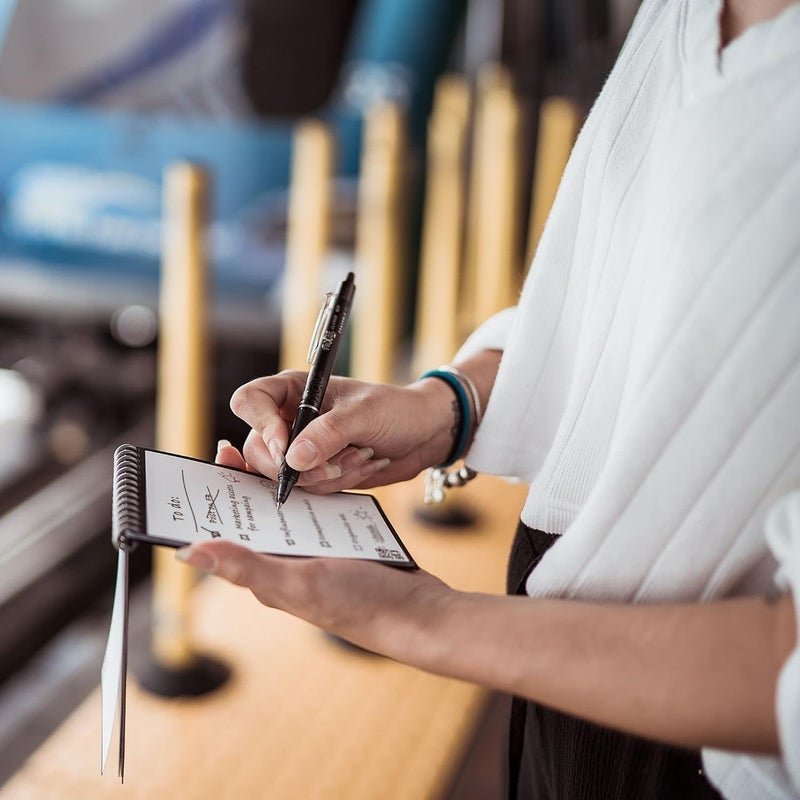 Rocketbook Smart Reusable Notebook, Mini Spiral Notebook, Neptune Teal, (3.5" x 5.5") - Image 3