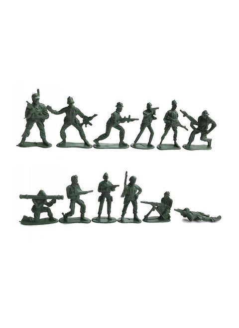 12pcs Army Soldier Character Classic War Game Set