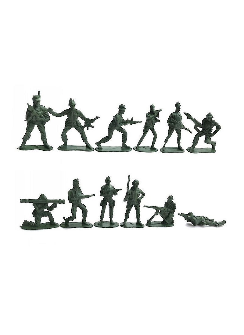 Generic - 12pcs Army Soldier Character Classic War Game Set - Image 1