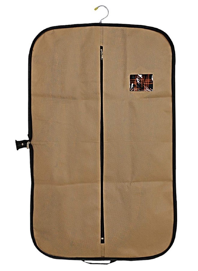 Kuber Industries Kuber Industries 6 Pieces Foldable Non Woven Men's Coat Blazer Suit Cover (Brown) -CTKTC41441  - Image 3