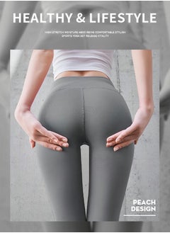 Women's High Waist Yoga Pants with 2 Pockets, Breathable Tummy Control Yoga leggings with Pockets for Workout, Gym, Sport, Outdoor Grey Size M - pzsku/ZEE05D871310EDF2B7FBCZ/45/_/1669976088/da45271e-e4a2-4746-b4e0-8ede3cadc74e