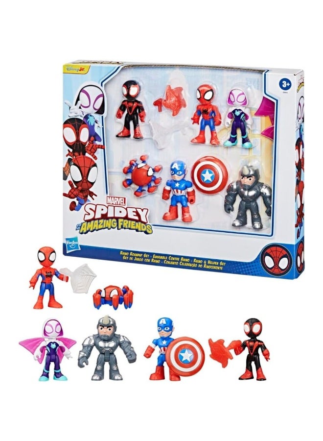 MARVEL مجموعة سبايدي وأصدقائه المدهشين - مطاردة وحيد القرن (7.6 سم) - Image 2