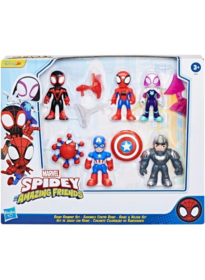 MARVEL مجموعة سبايدي وأصدقائه المدهشين - مطاردة وحيد القرن (7.6 سم) - Image 1
