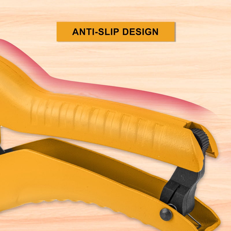 INGCO PVC Pipe Cutter, 3-42mm INGCO Heavy Duty Plastic Pipe Cutter Tube Cutter, Professional Ratchet-Type Pipe Cutter, One-Hand Fast Pipe Cutting Tool for PVC PPR PE PEX Pipe and Other Plastic Pipe - Image 3
