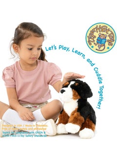 فياهارت كلب الجبال البرنيزي باستيان | حيوان محشو من القطيفة مقاس 13 بوصة | من إنتاج Tigerhart Toys  - Image 5