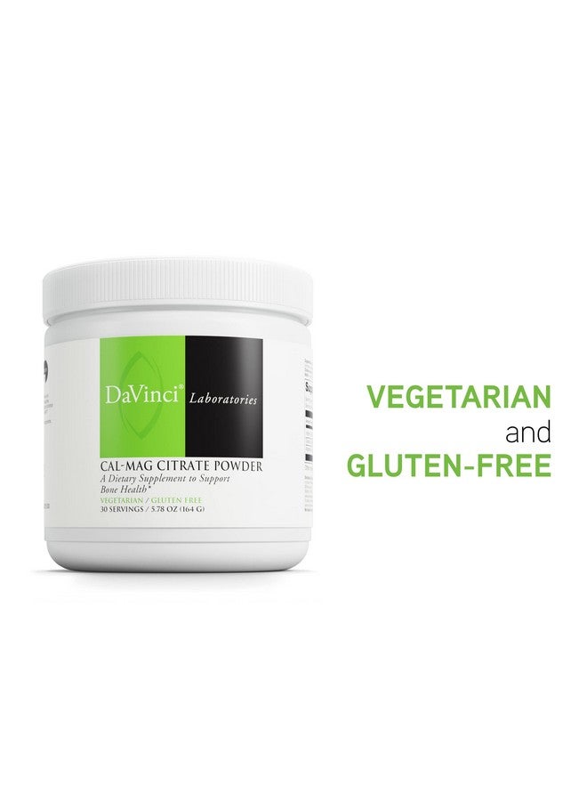 DaVinci Labs Cal-Mag Citrate Powder - Supports Bone Health* - Dietary Supplement with Vitamin D2, Magnesium & Calcium - Vegetarian - Gluten-Free - 30 Servings - Image 5