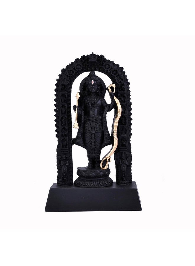 Craftam Polyresin Ram Lalla Idol MurtiStatue Shree Ram Lala Ayodhya Statues for Gift Home Temple Mandir Pooja (7 Inch) - Image 3