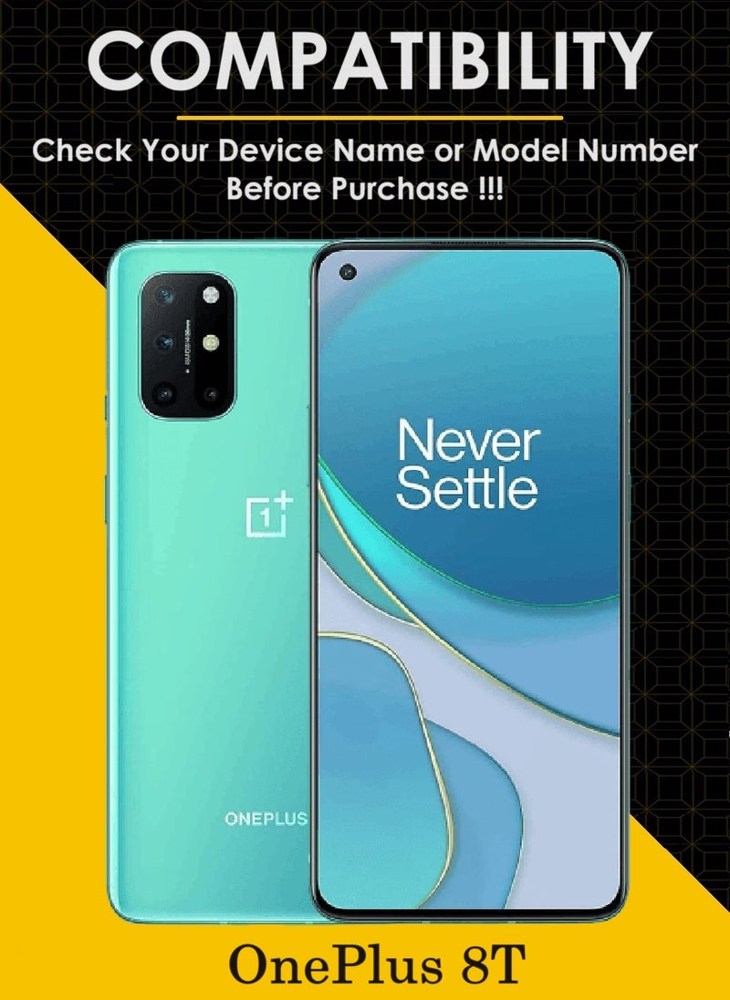 AINA 5 Pieces Tempered Glass Screen Protector 5D Designed For OnePlus 8T Full Glue Edge to Edge Full Screen Coverage And Bubble Free - Image 3