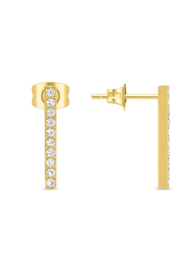 POLICE Medellin Gold Plated Necklace, Bracelet, Earrings with Crystals Set Box for Women's  - Image 3